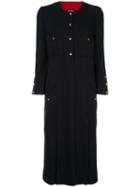 Chanel Pre-owned Long Sleeve One Piece Skirt - Blue