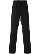 Off-white Straight Leg Parachute Trousers - Black