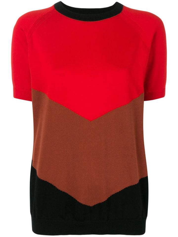 Plan C Chevron T-shirt - Red