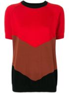 Plan C Chevron T-shirt - Red