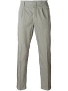 Dondup Bunkerin Trousers, Men's, Size: 35, Grey, Cotton/polyester/spandex/elastane