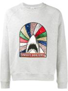 Saint Laurent Sweet Dreams Sweatshirt, Men's, Size: Medium, Grey, Cotton/polyester