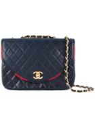 Chanel Vintage Bi-colour Flap Shoulder Bag