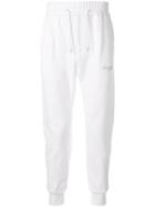 Wooyoungmi Logo Drawstring Track Trousers - White