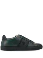 Philipp Plein Lo-top Statement Sneakers - Green