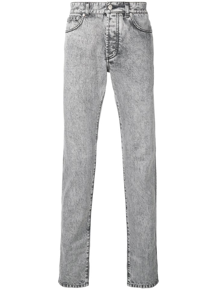 Givenchy Acid Wash Jeans - Grey