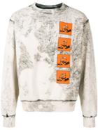 United Standard Patch Detail Sweatshirt - Neutrals