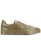 Jil Sander Low Top Sneakers - Green