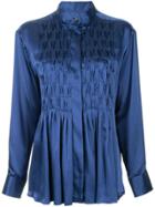 Maggie Marilyn Pick Me Up At 8 Shirt - Blue