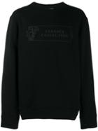 Versace Collection Medusa Print Sweatshirt - Black