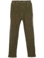 Alex Mill Ribbed Tapered Trousers - Green