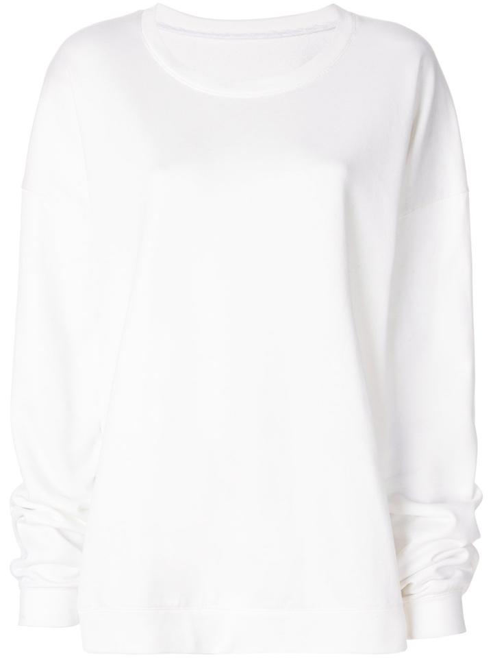 Almaz Oversized Sweatshirt - White