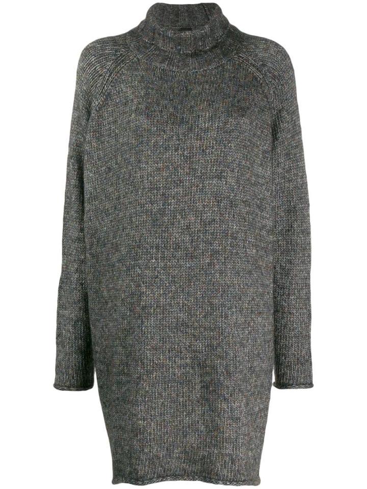 Rundholz Black Label Oversized Turtleneck Jumper - Neutrals
