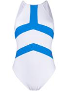 Perfect Moment Nordic High-neck Swimsuit - White