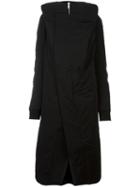 Rick Owens Drkshdw 'exploder Saturn' Coat, Women's, Size: Large, Black, Cotton/polyamide