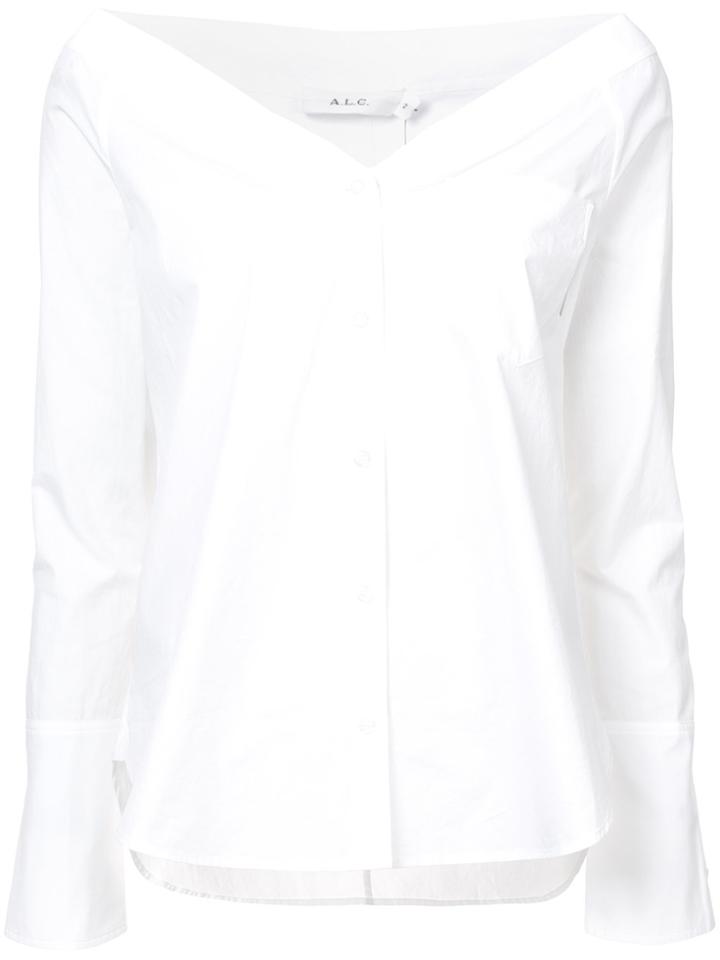 A.l.c. Off The Shoulder Shirt - White