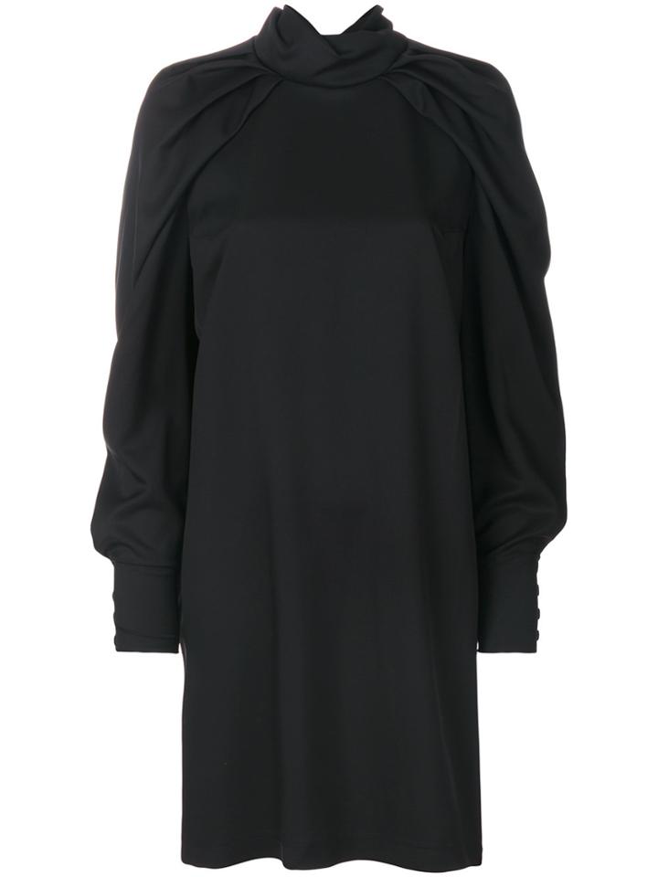 Carven Voluminous Sleeve Dress - Black
