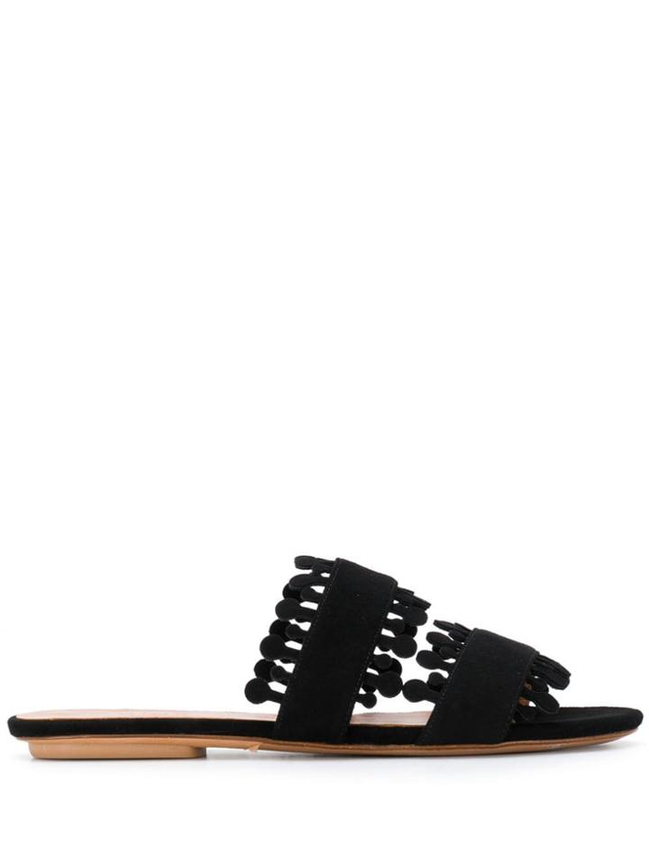 Chie Mihara Yam Slides - Black