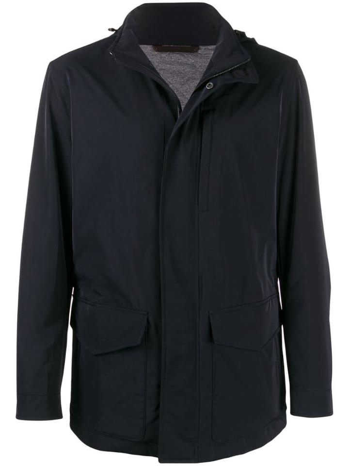 Ermenegildo Zegna Sahariana Jacket - Blue