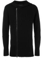 Diesel Black Gold Zipped Hoodie, Men's, Size: Large, Nylon/wool