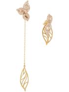 Atelier Swarovski Graceful Bloom Mismatched Earrings - Gold