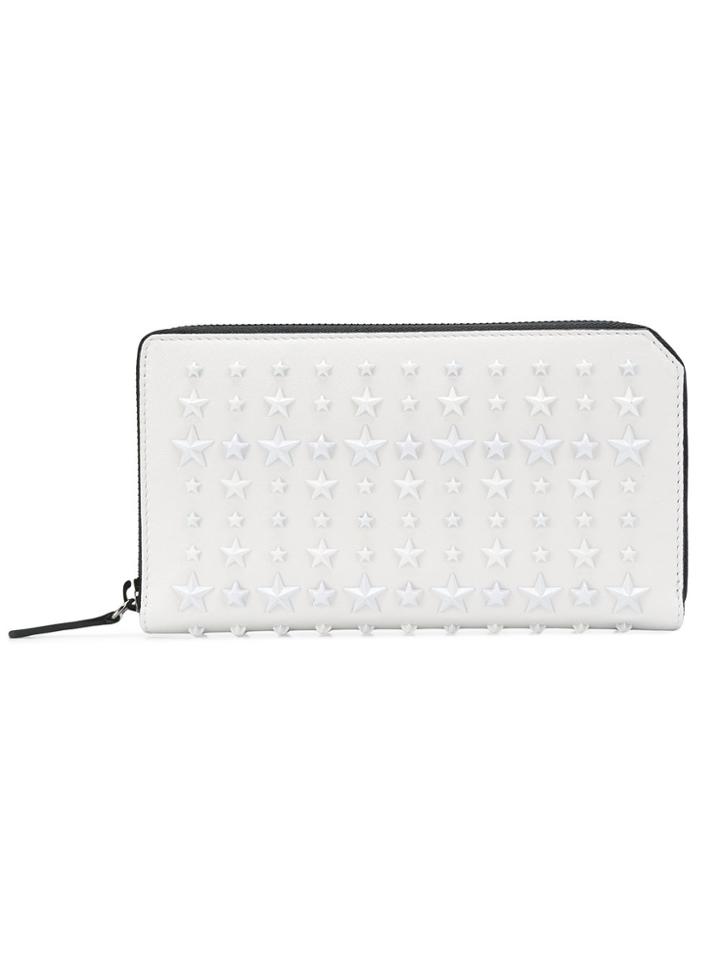 Jimmy Choo Carnaby Wallet - White
