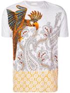 Etro Parrot And Paisley Print T-shirt - Grey