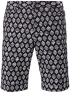 Pt01 - Printed Shorts - Men - Cotton/spandex/elastane - 50, Blue, Cotton/spandex/elastane