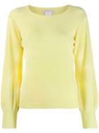 Société Anonyme Crewneck Jumper - Yellow