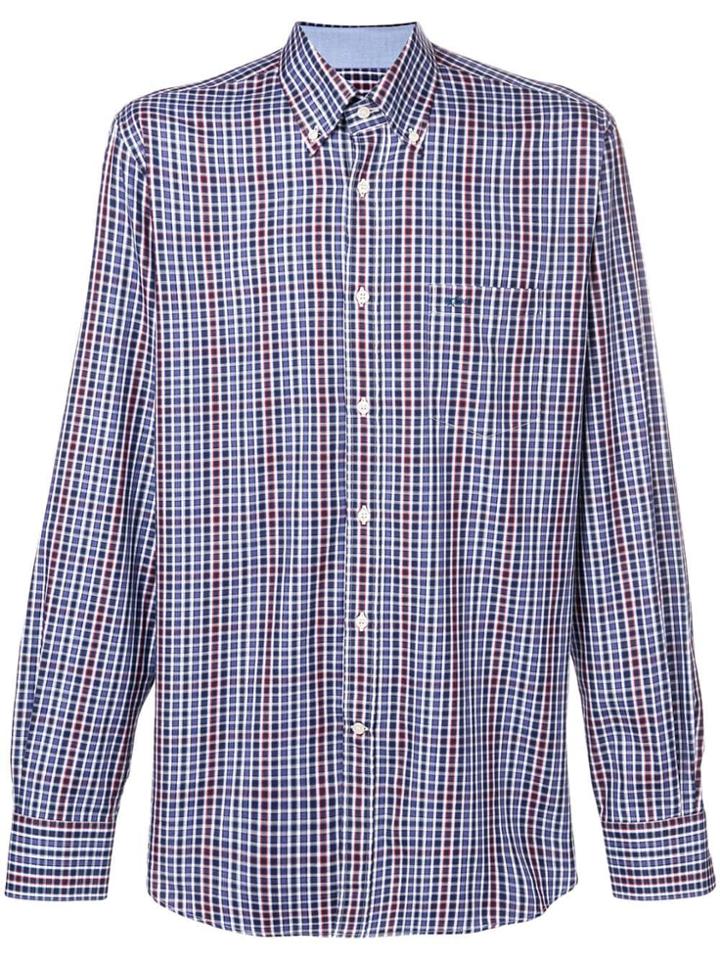Paul & Shark Checked Shirt - Blue