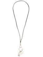 Werkstatt:münchen Multiple Pendants Necklace - Black