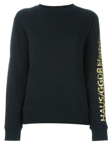 Haus Logo Print Sweatshirt