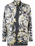 Versace Pre-owned Baroque Print Shirt - Black