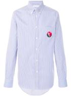 Alexander Mcqueen Dancing Skeletonl Button Down Shirt - White