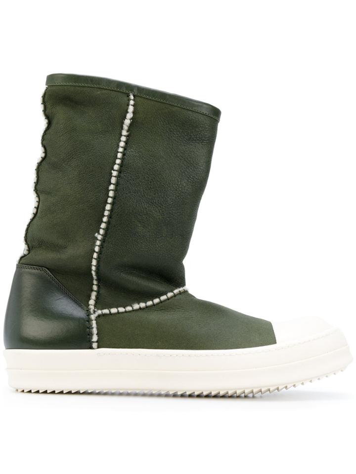 Rick Owens Sneaker-style Boots - Green