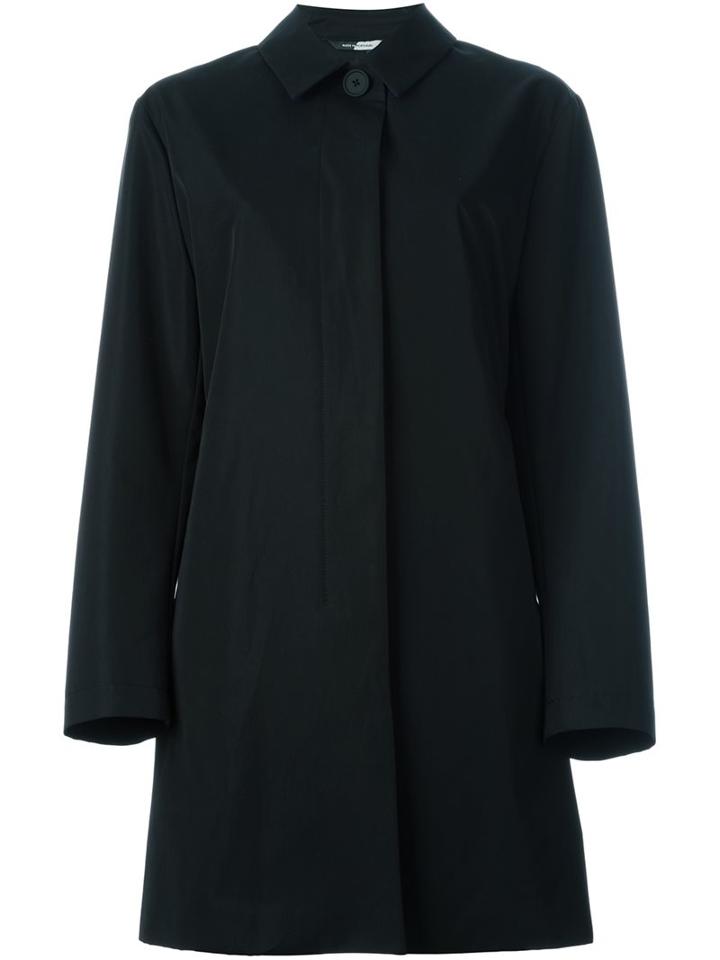 Ps Paul Smith Single Button Flared Coat