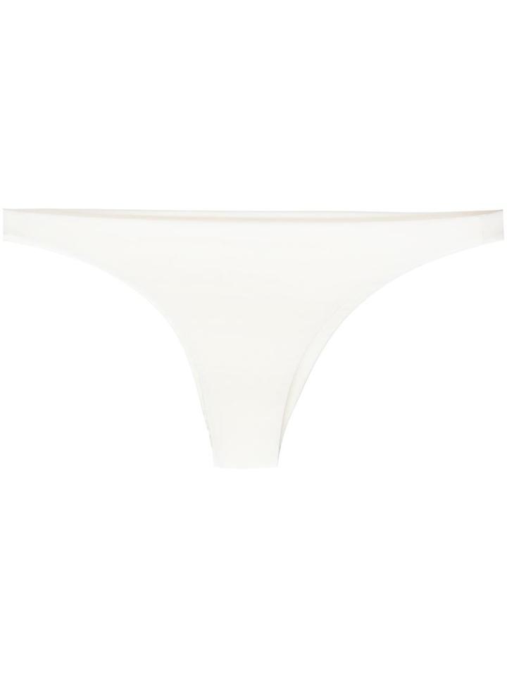 Mikoh 'miyako' Bikini Bottoms, Women's, Size: Medium, White, Nylon/spandex/elastane