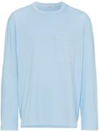 Our Legacy Patch Pocket Cotton T Shirt - Blue