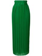 P.a.r.o.s.h. Long Flared Skirt - Green