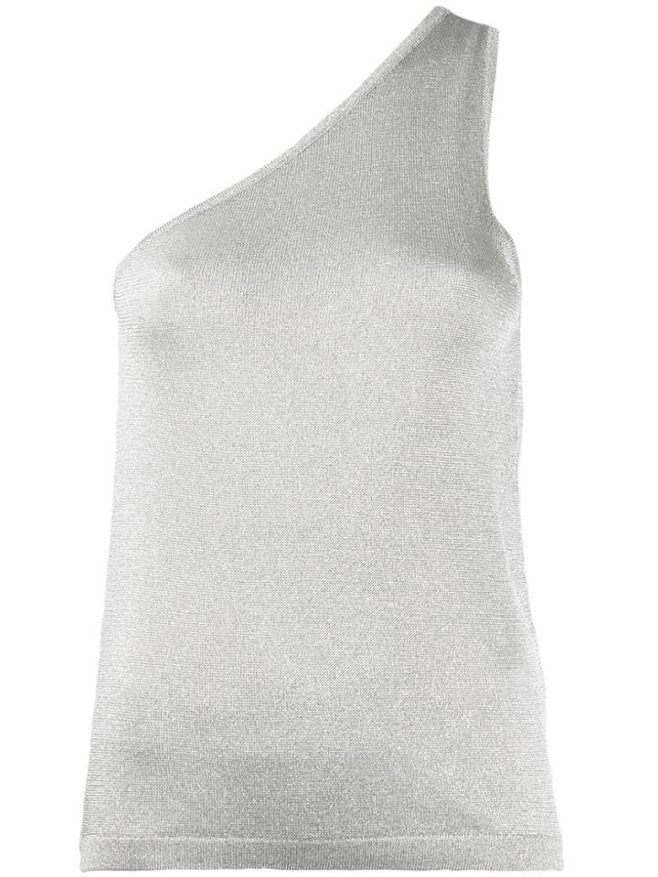Missoni Glitter Knit Top - Silver