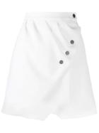 Sandro Paris Short Wrap-style Skirt - White