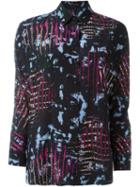 Versace Abstract Print Shirt