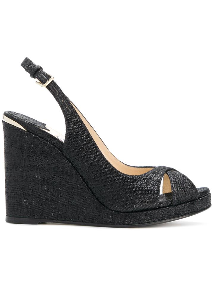 Jimmy Choo Amely 105 Sandals - Black
