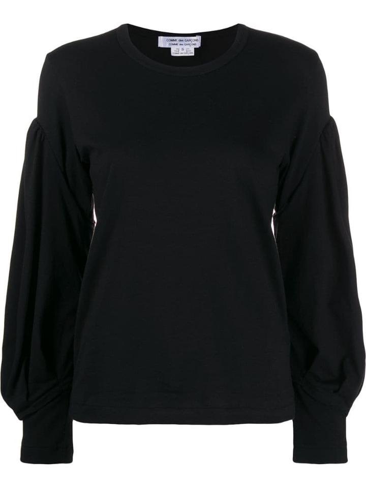 Comme Des Garçons Comme Des Garçons Wide Sleeves Top - Black
