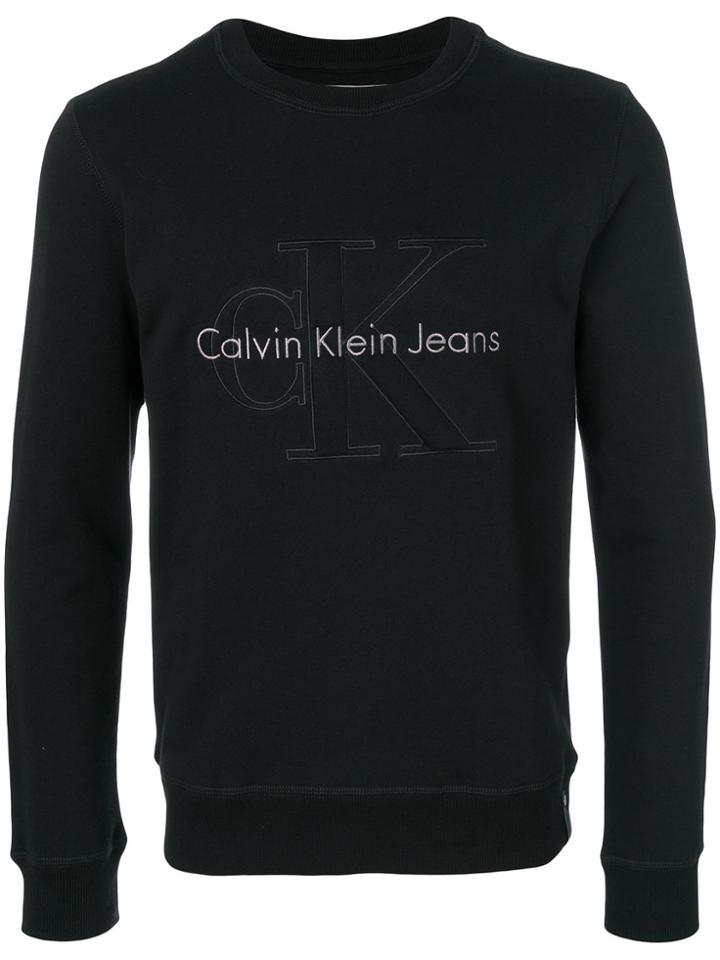 Ck Jeans Logo Sweatshirt - Black