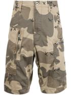 G-star Camouflage Print Cargo Shorts