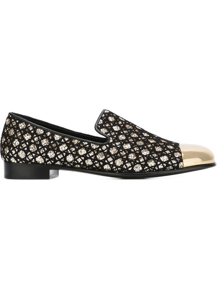 Giuseppe Zanotti Design Round Toe Loafers