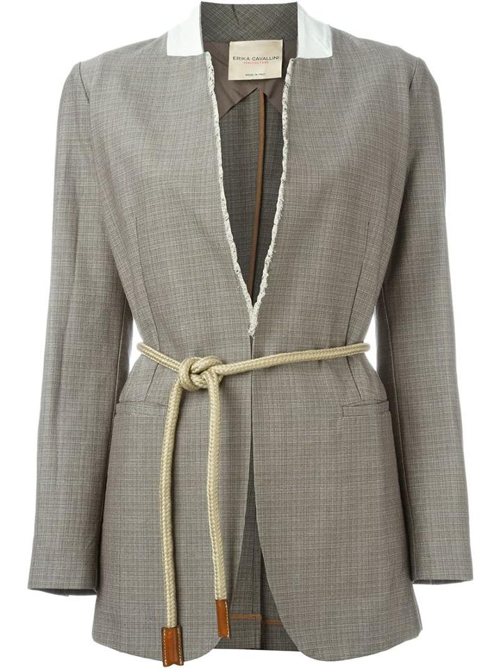 Erika Cavallini Waist-tie Jacket