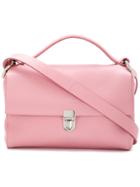 Desa 1972 Foldover Top Shoulder Bag - Pink & Purple