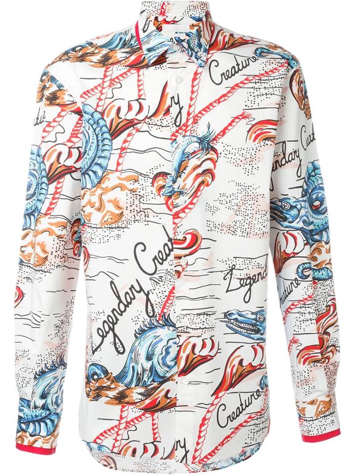 Alexander Mcqueen Printed Shirt
